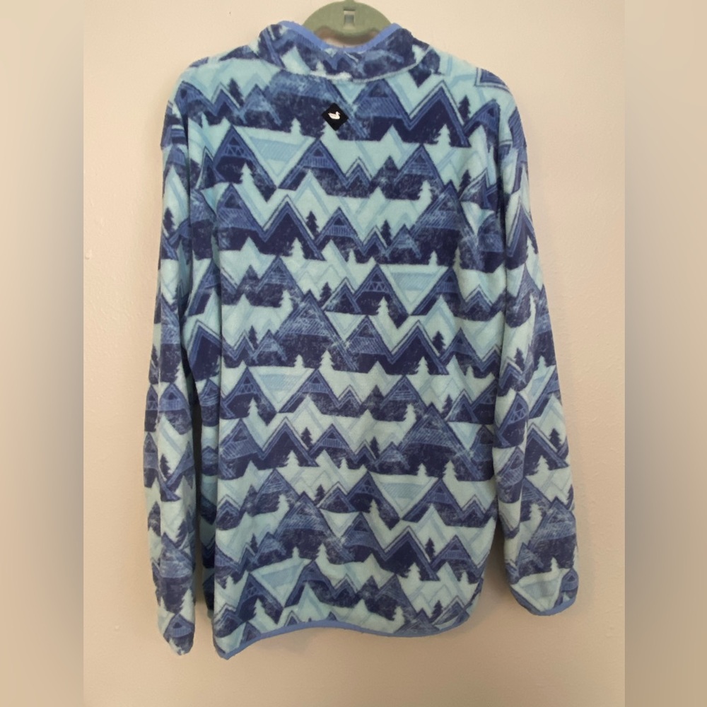 Southern Marsh North Basin Pullover in Navy & French Blue L - Picture 10 of 11